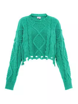 Пуловер gaya, зеленый