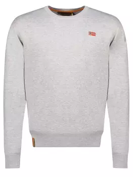 Пуловер Geographical Norway, серый