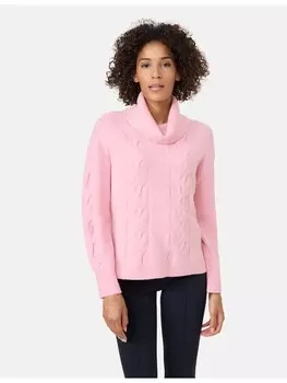Пуловер Gerry Weber Langarm Rundhals, цвет rose quartz melange