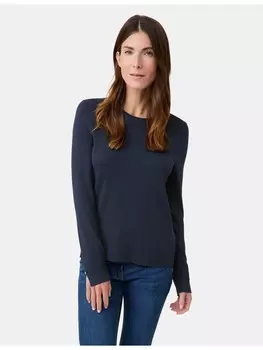 Пуловер Gerry Weber Langarm Rundhals, темно-синий