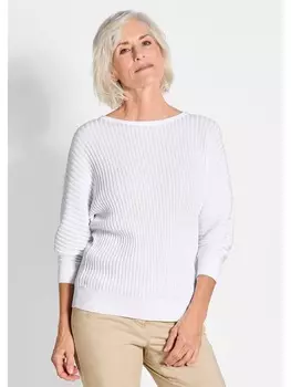 Пуловер GOLDNER, белый