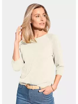 Пуловер GOLDNER, цвет cremewei