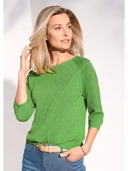 Пуловер GOLDNER, цвет gras