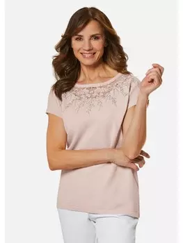 Пуловер GOLDNER, цвет puder/geblmt