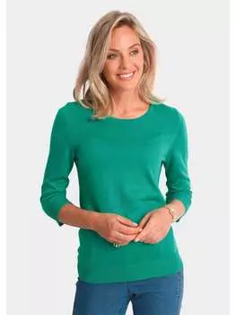 Пуловер GOLDNER, цвет smaragd