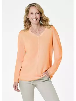 Пуловер GOLDNER Kaschmir, цвет pfirsich