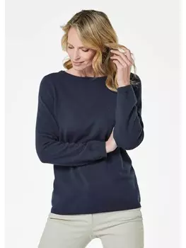 Пуловер GOLDNER Kaschmir, синий