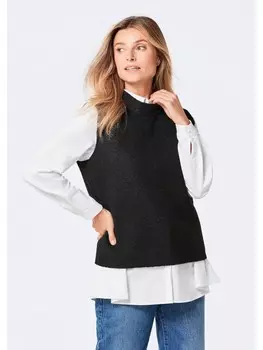 Пуловер GOLDNER Pullunder, черный