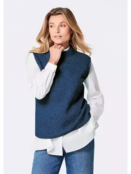 Пуловер GOLDNER Pullunder, синий