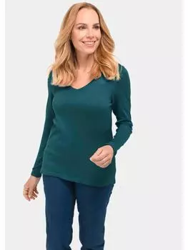 Пуловер GOLDNER, синий