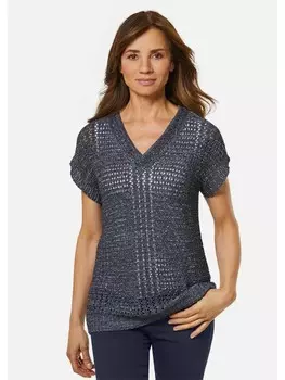 Пуловер GOLDNER, синий