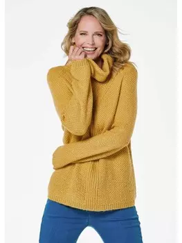 Пуловер GOLDNER Strick, цвет honig