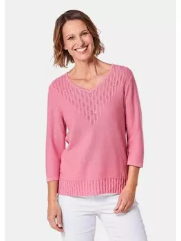 Пуловер GOLDNER Strick, цвет magnolie