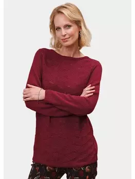 Пуловер GOLDNER Strickpullover, цвет ahorn