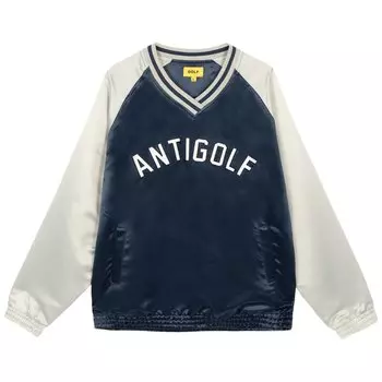 Пуловер GOLF WANG Antigolf Satin Pullover, синий