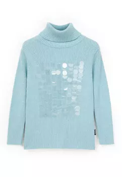 Пуловер Gulliver Rollkragen, светло синий