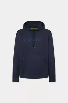 Пуловер Hackett Heritage с логотипом, темно-синий