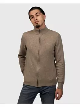 Пуловер Hackett London, бежевый