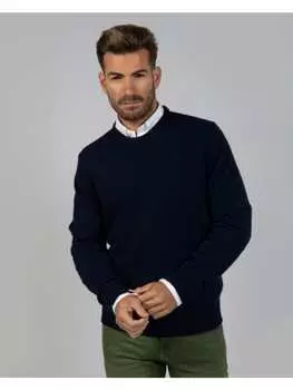 Пуловер Hackett London, морской