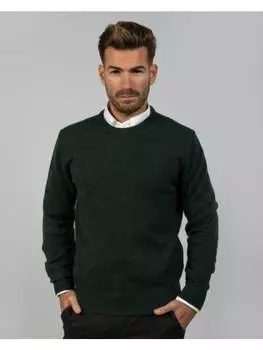 Пуловер Hackett London, зеленый