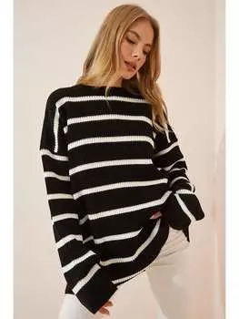 Пуловер Happiness Istanbul Pullover, черный