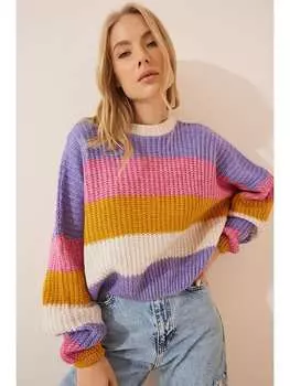 Пуловер Happiness Istanbul Pullover, красочный