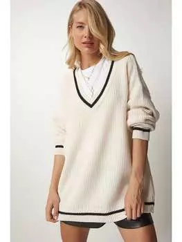 Пуловер Happiness Istanbul Pullover, кремовый
