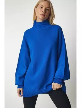 Пуловер Happiness Istanbul Pullover, синий