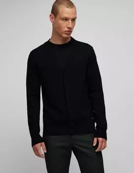 Пуловер HECHTER PARIS Cardigan, черный