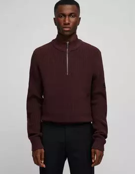 Пуловер HECHTER PARIS Rippstrick Troyer, цвет claret