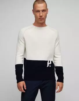 Пуловер HECHTER PARIS Rundhals, белый