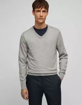 Пуловер HECHTER PARIS Strick, серый