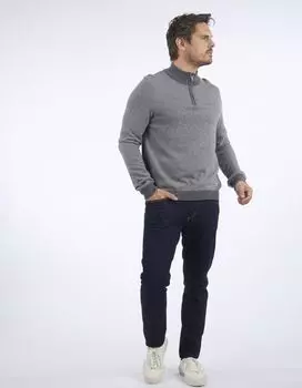 Пуловер HECHTER PARIS Troyer, серый