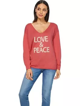 Пуловер Heine, коралловый