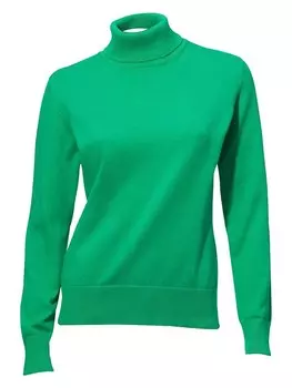 Пуловер Heine Rollkragenpullover, зеленый