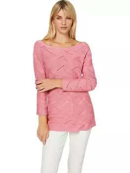 Пуловер Heine, розовый