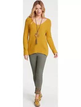 Пуловер Heine, желтый