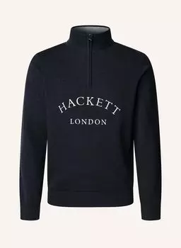 Пуловер heritage hkt hzip Hackett London, синий