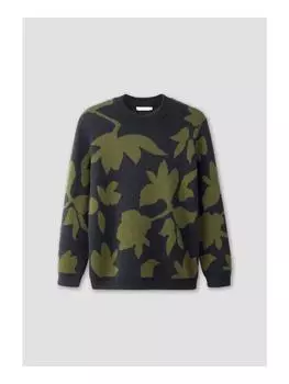 Пуловер Hessnatur, цвет moos