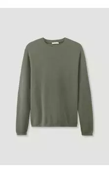 Пуловер Hessnatur, оливковый