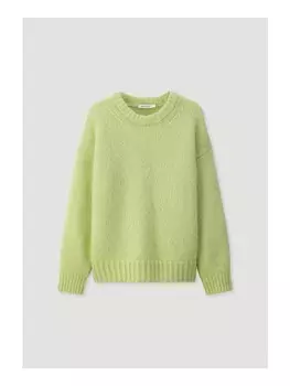 Пуловер Hessnatur Relaxed, цвет maigrn