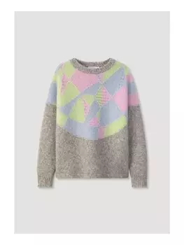 Пуловер Hessnatur Relaxed, цвет naturgrau