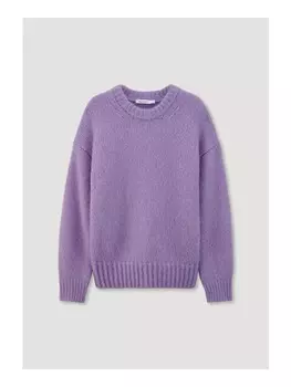 Пуловер Hessnatur Relaxed, фиолетовый