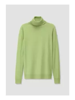 Пуловер Hessnatur Rollkragen Regular, цвет maigrn