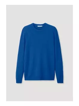 Пуловер Hessnatur, синий