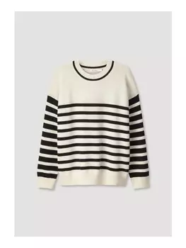 Пуловер Hessnatur Strick, черный