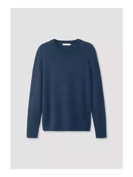 Пуловер Hessnatur, темно-синий