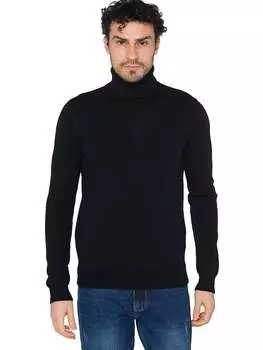 Пуловер Hot Buttered Rollkragen Tevairoa, черный