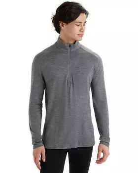 Пуловер Icebreaker Merino 260 Tech Long Sleeve Half Zip, цвет Gritstone Heather
