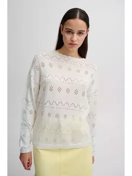 Пуловер ICHI, белый